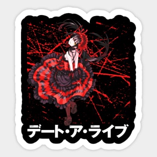 Retro Kurumi A Live Romance Manga Sticker